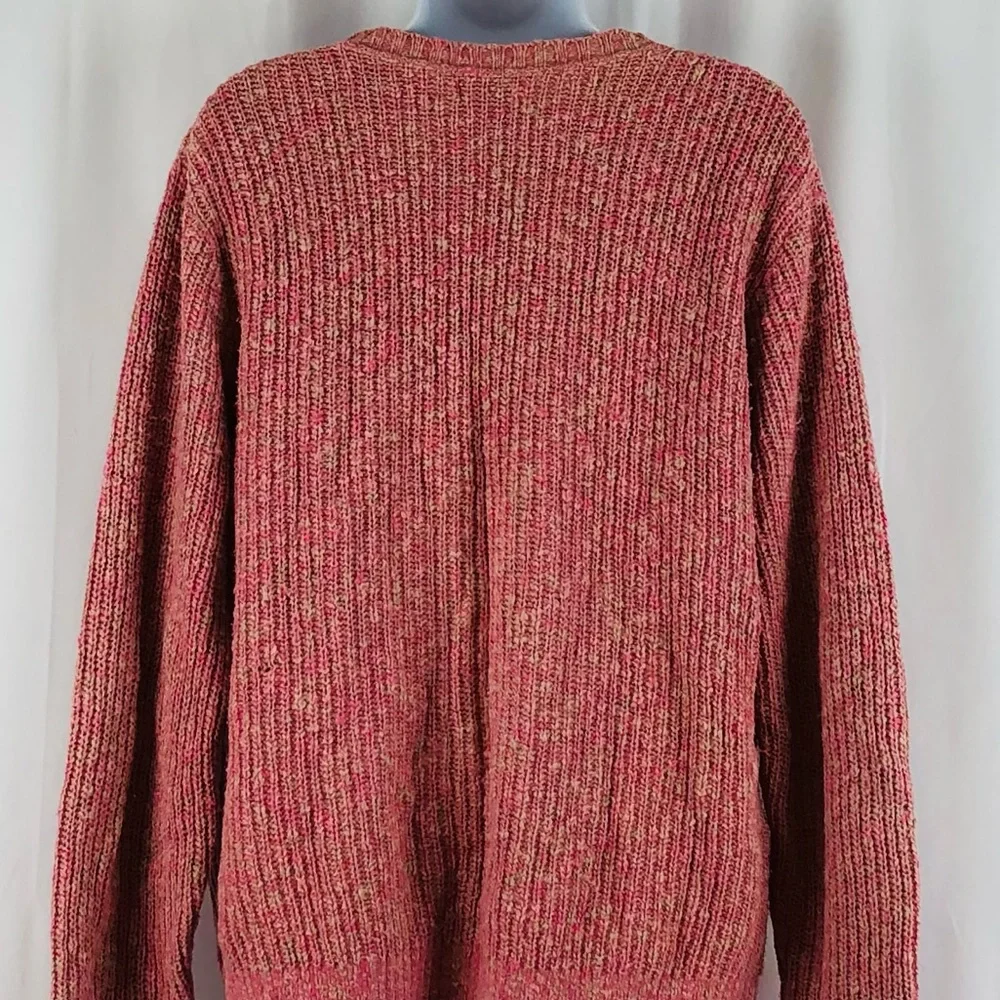L.L.Bean Vintage Cotton pullover sweater L - Picture 7 of 13